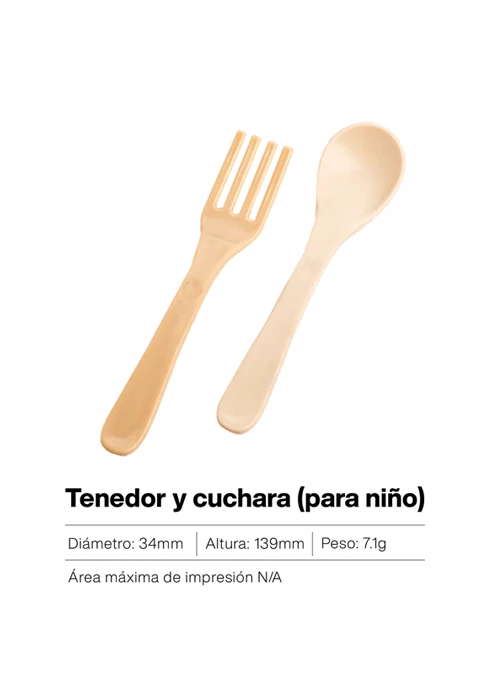 &quot;Tenedor y cuchara de plástico para niño – utensilios seguros, coloridos y ergonómicos para facilitar la alimentación infantil